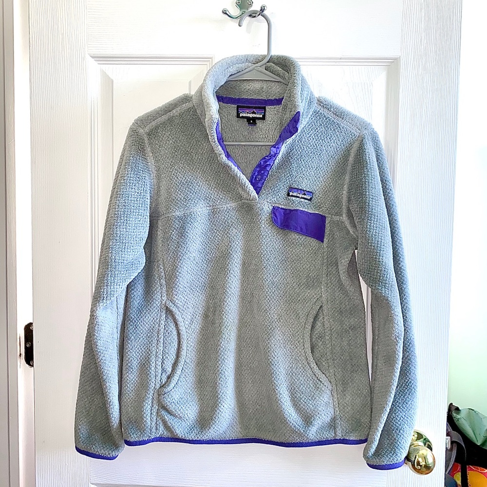 Patagonia Woman’s Re-Tool Snap T Fleece! SIZE S